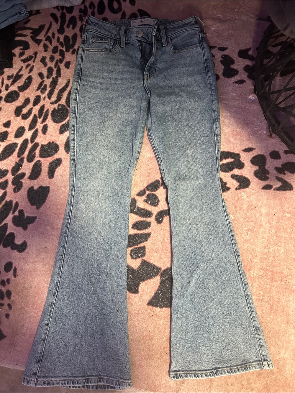 Hollister Light Blue Flare Jeans